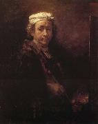 Autoportrait au chevalet Rembrandt